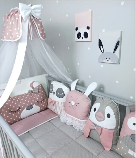 Baby Star Tiny Friends Gitterbettumrandung Innere Saftiger Apfel 40x185cm 7126.SAEP.MHLO