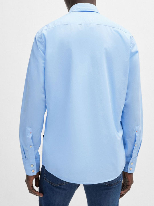 Boss Relegant 6 Πουκάμισο Regular Fit Σιέλ Boss Relegant 6 Πουκάμισο Regular Fit Σιέλ