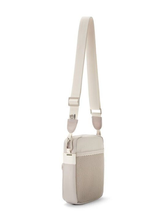Jayden Geantă pentru bărbați De umăr / tip crossbody Albă