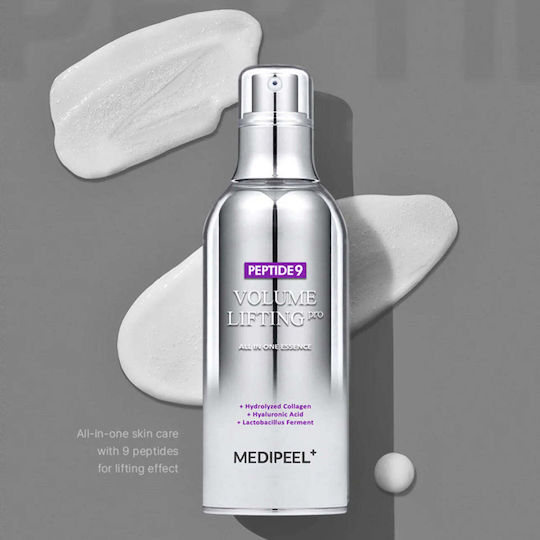Medi Peel Peptide 9 Volume Lifting All-In-One Essence Pro Anti-Aging Face Essence with Peptides for Brightening & Lifting 100ml
