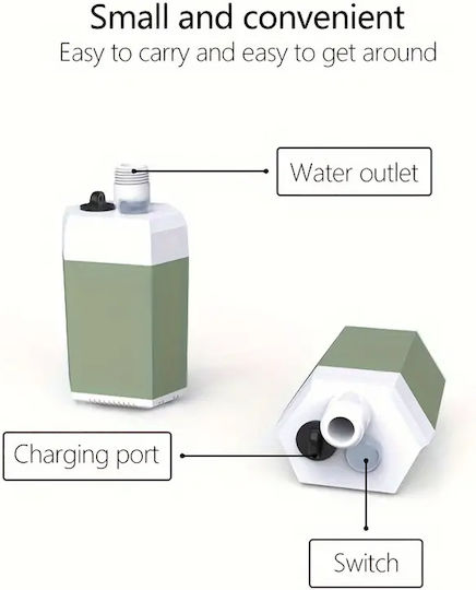 Battery Shower for Camping