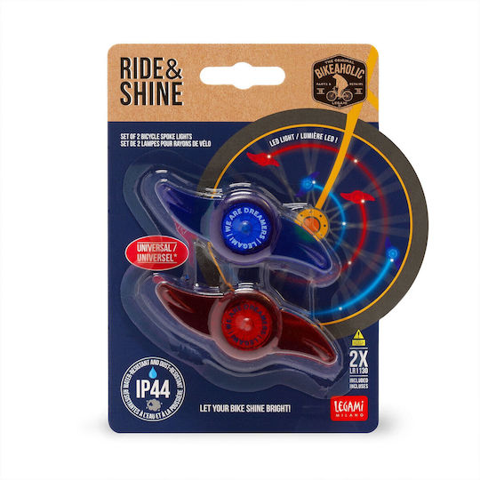 Legami Milano BKS0002 Bicycle Lights Set