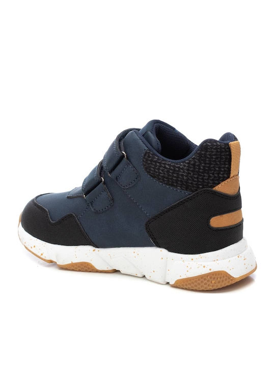 Kids Boots with Velcro Blue