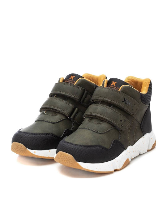 Ghete Copii cu Velcro Kaki