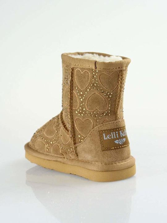 Lelli Kelly Kids Leather Boots Brown