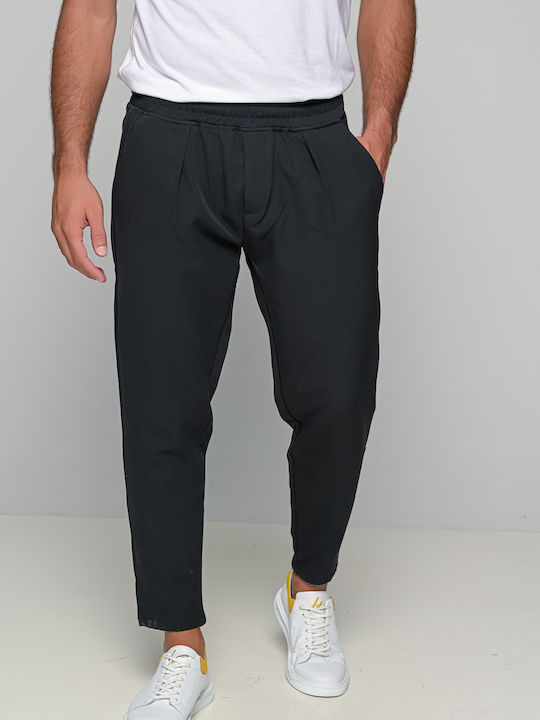 Ben Tailor Pantaloni pentru bărbați cu Croială Lejeră Black