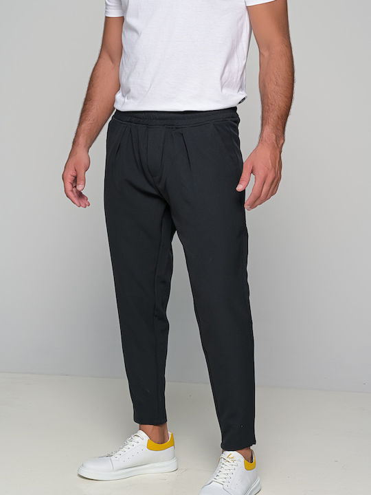 Monaco Trousers in Loose Fit Black
