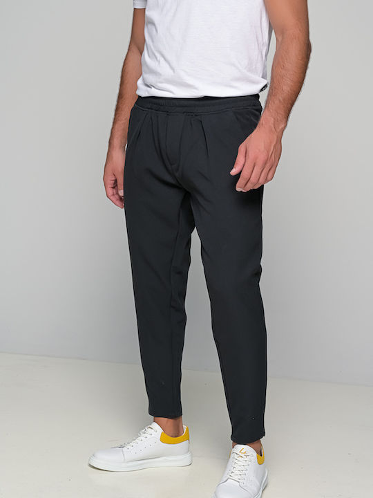 Monaco Trousers in Loose Fit Black