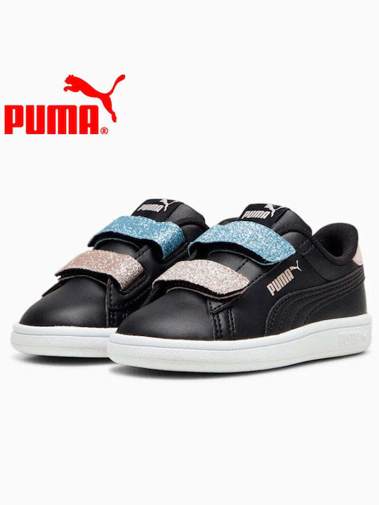 Puma Kids Sneakers with Scratch Black