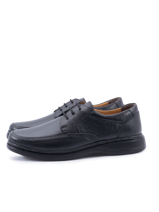 Gale Leder Herren Freizeitschuhe Schwarz