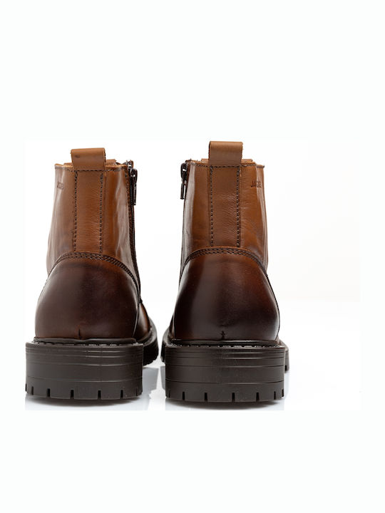Leather Tabac Brown Men's Boots