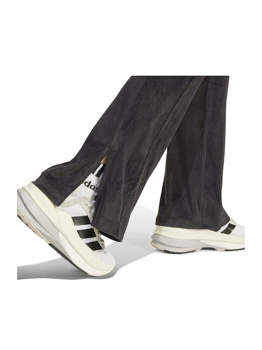 adidas 3-Stripes Pantaloni de Trening cu pantaloni evazati Catifea