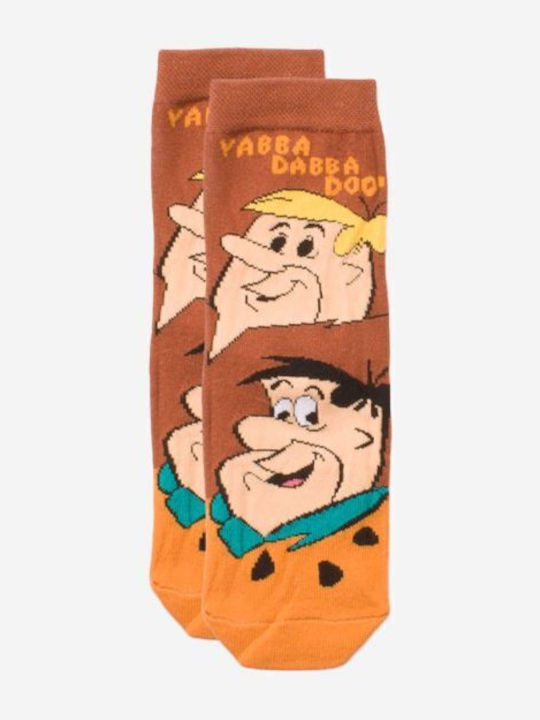 Disney Παιδικές Κάλτσες Flintstones Πολύχρωμο 3 Ζευγάρια