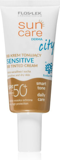 FlosLek BB Face Cream Day with SPF50 Against Dark Spots with Centella Asiatica 30ml