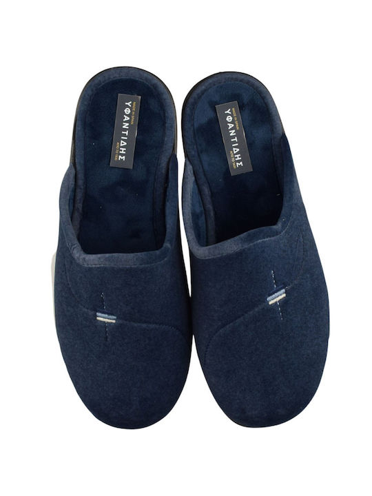 Yfantidis Men's Slipper Blue