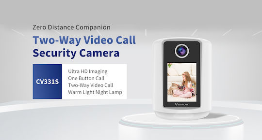 Vstarcam CV331S IP Камера за наблюдение Wi-Fi Full HD+ 5MP с Двупосочна Комуникация и Обектив 4мм