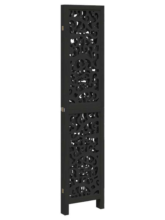 vidaXL Διακοσμητικό Παραβάν Ξύλινο με 4 Φύλλα 140x180cm
