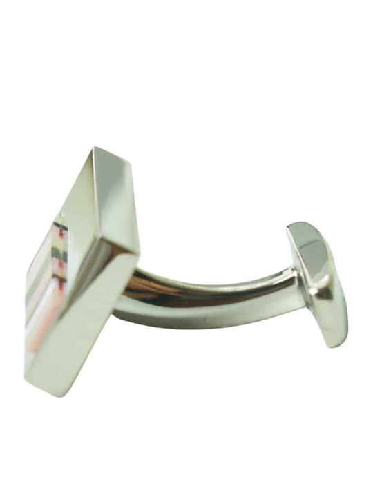 Boss Cufflinks in Silver Color
