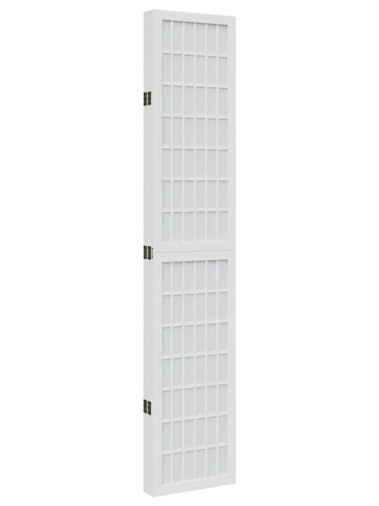 vidaXL Dekorativer Raumteiler Hölzernes mit 5 Paneelen 175x220cm