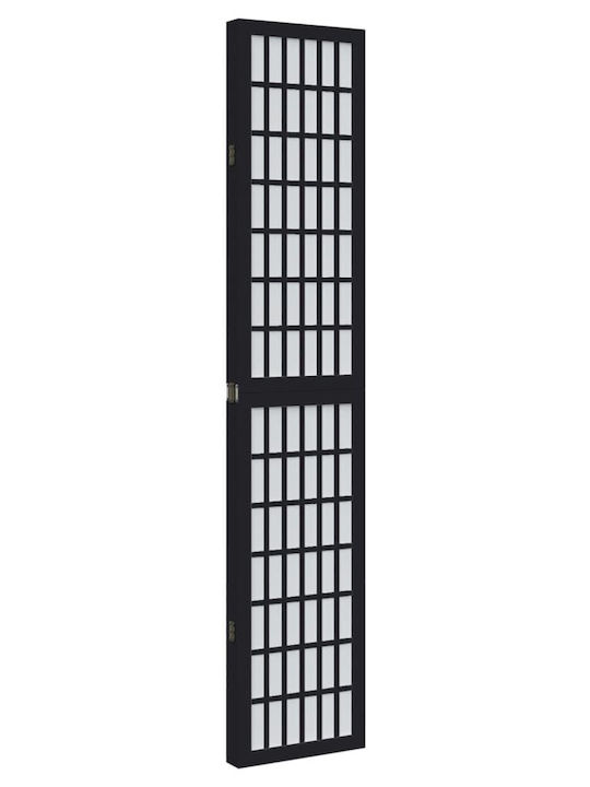 vidaXL Decorativ Paravan Lemn cu 4 Panouri 140x180cm