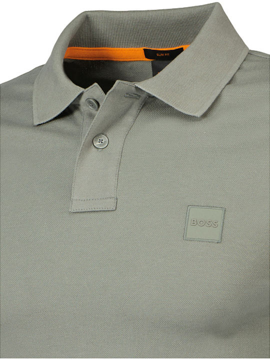 Herrenblusen Langarm Gray