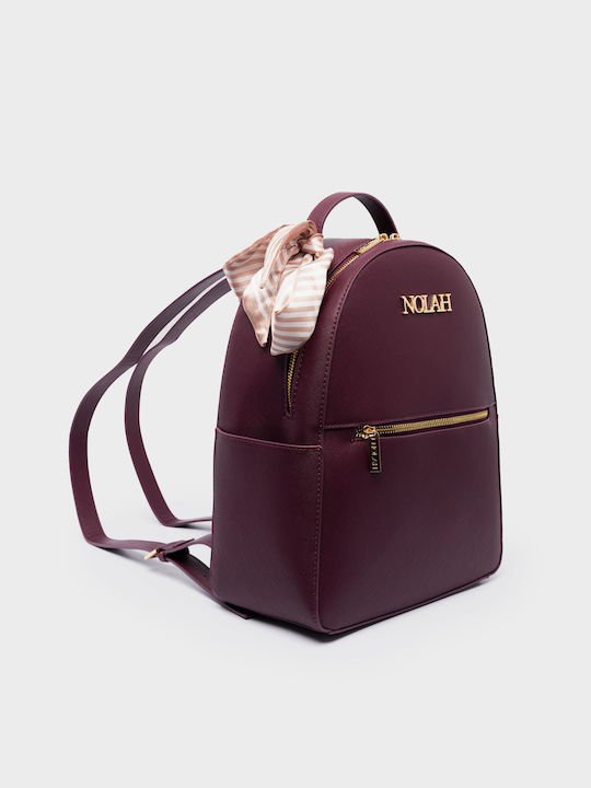 Nolah Deacon Damen Tasche Rucksack Burgundisch