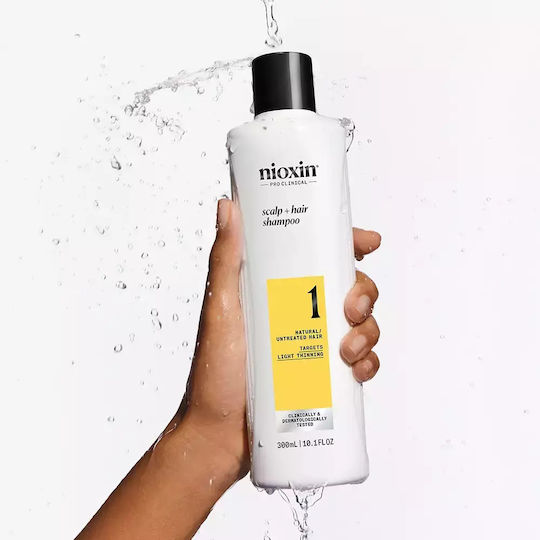 Nioxin System 1 Shampoo Natural Hair Mild Weakening 300 Ml