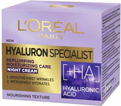 L'Oreal Paris Hyaluron Specialist Ha+ Cream Face Night 50ml