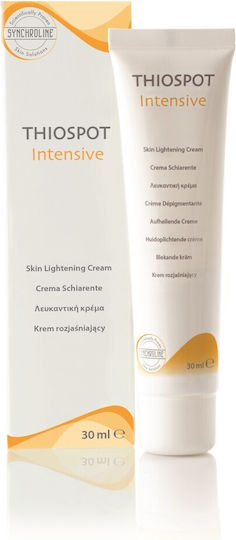 Synchroline Thiospot Intensive UVB Protection Λευκαντική Κρέμα Προσώπου με SPF10 30ml