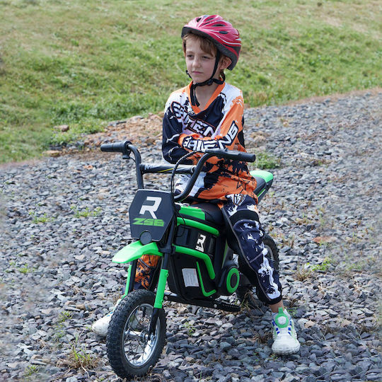 Kids Motorbike Inspired Electric 24 Volt Green