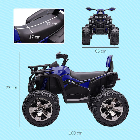 Παιδική Γουρούνα Ηλεκτροκίνητη 12 Volt Μπλε για 3+ ετών