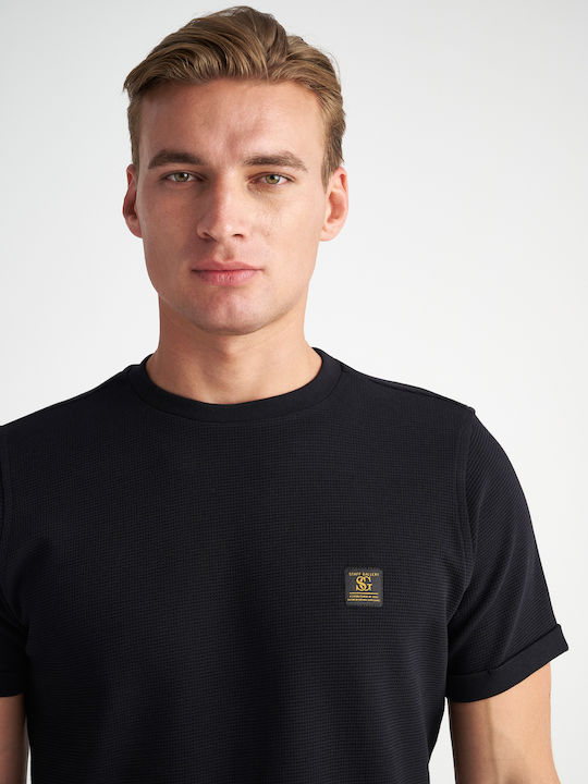 Staff Men's Short Sleeve Blouse BLACK