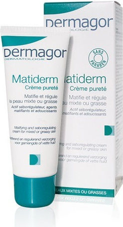 Dermagor Matiderm Creme Purete Κρέμα Προσώπου Ημέρας για Ενυδάτωση & Ακμή 40ml