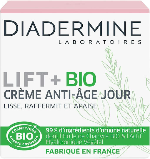Diadermine Bio Συσφικτική Κρέμα Προσώπου Ημέρας 50ml