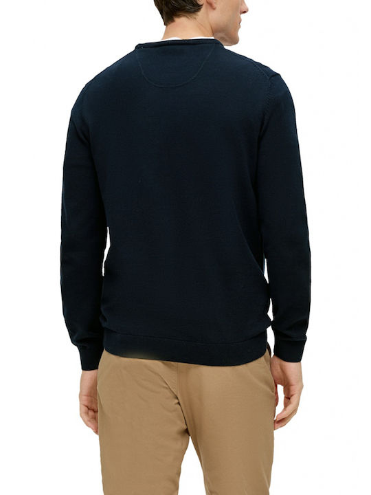 S.Oliver Men's Sweater Dark Blue