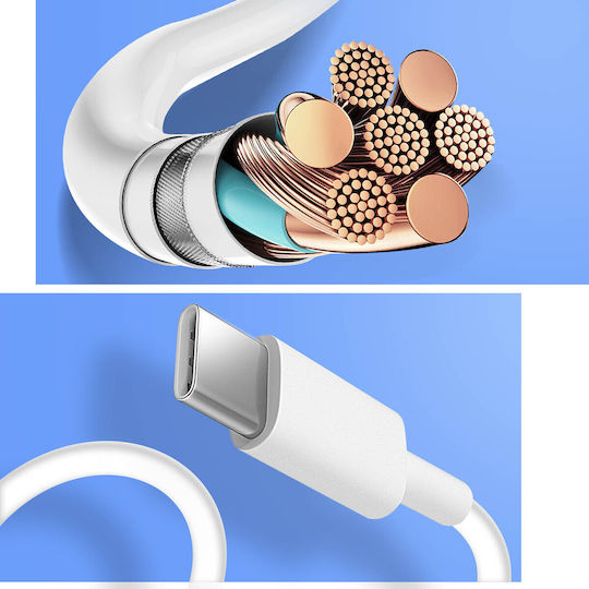 USB-C Stecker Wandladegerät MacBook iPad Schnellladung 96W Kompakt Weiß