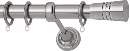 Metallisches Vorhangstangen Artemis Classic Double mit Stange Φ25mm 120cm Nickel Satin A298984_19973 Metallisches Vorhangstangen Artemis Classic Double mit Stange Φ25mm 120cm Nickel Satin A298984_19973