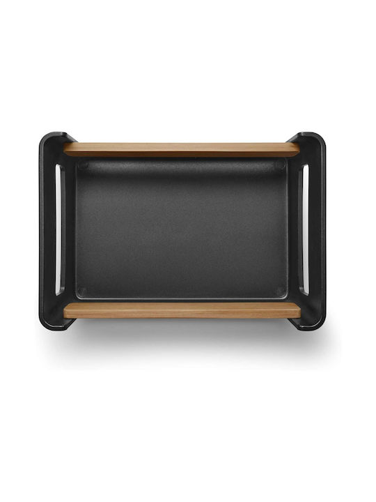 Eva Solo Кутия за Обща Употреба с Капак Дървена Черна 19x12.5x27см 1 Брой
