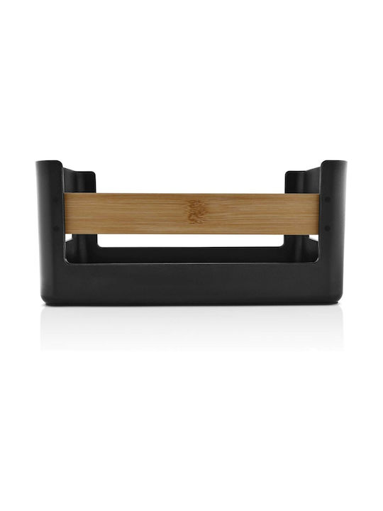 Eva Solo Кутия за Обща Употреба с Капак Дървена Черна 19x12.5x27см 1 Брой