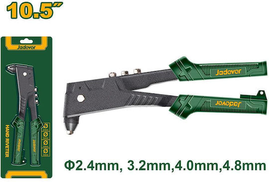 Jadever 400478 Nietpistole Waffe Länge 127mm