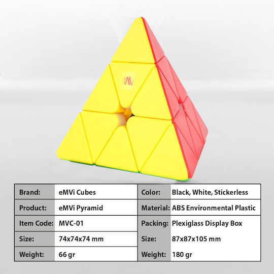 Emvi Pyramide in Displaybox