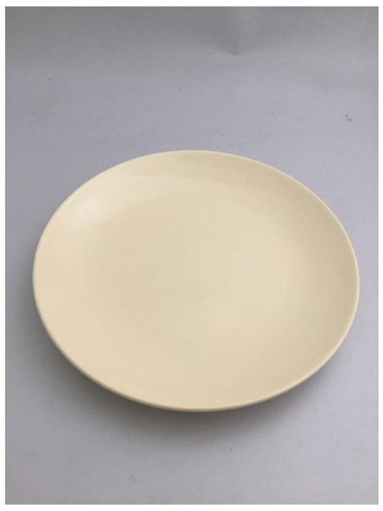 Alfa Plate Desert Ceramic Beige