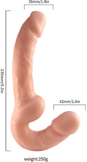 Strapless Strap On με Dildo σε Ροζ Χρώμα