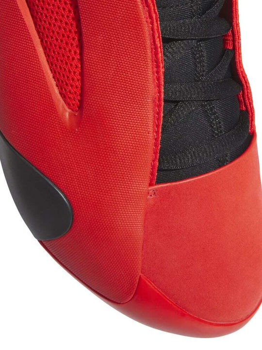 Harden Volume 8 Low Basketball Shoes Red / Core Black / Silver Metallic
