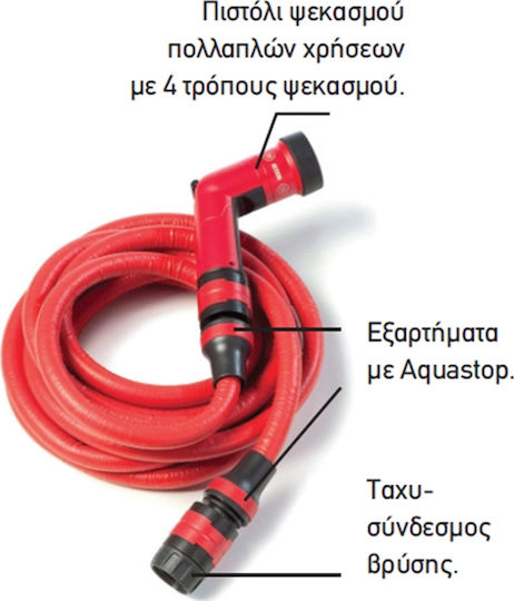 Fitt Yoyo Go Λάστιχο Ποτίσματος Σετ 30m