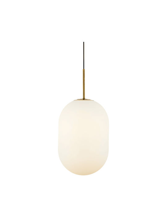 Milagro Pendant Light Single-Light for Socket E14, E.14 Gold