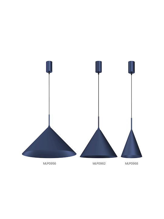 Eko Light Pendant Light Blue 17cm