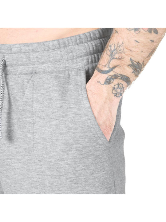 Παντελόνι Φόρμας με Λάστιχο Light Grey Melange