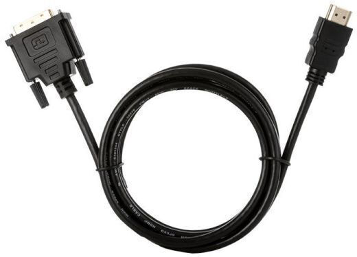 Nelbo HDMI към DVI кабел 1.5 метра дълъг висококачествен с екранирани позлатени конектори мъжки към мъжки