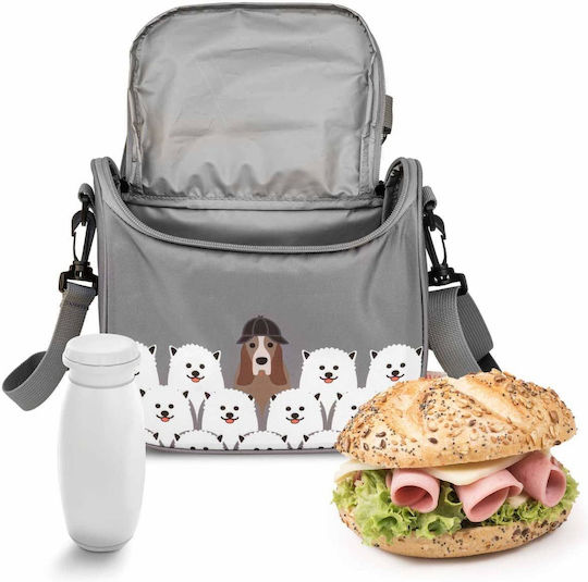 Insulated Food Transport Bag 3.5 L Grey Friends Design